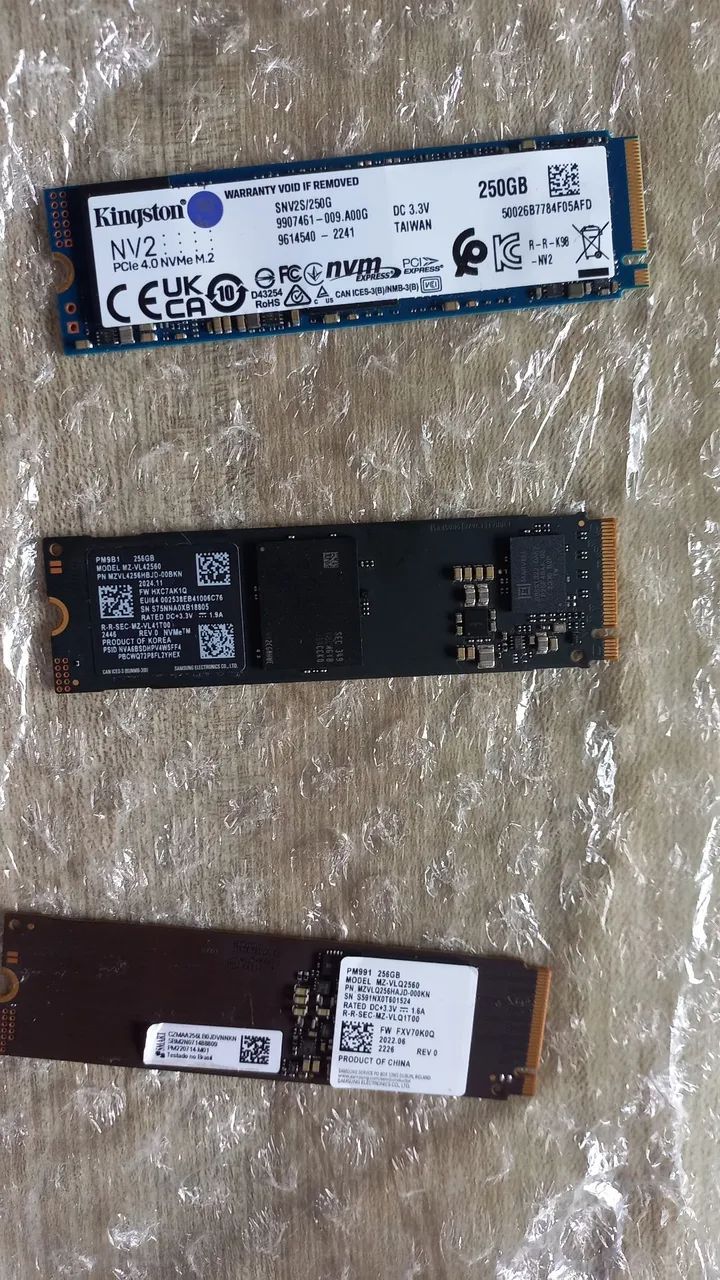 SSD NVME2 256GB - Foto 3