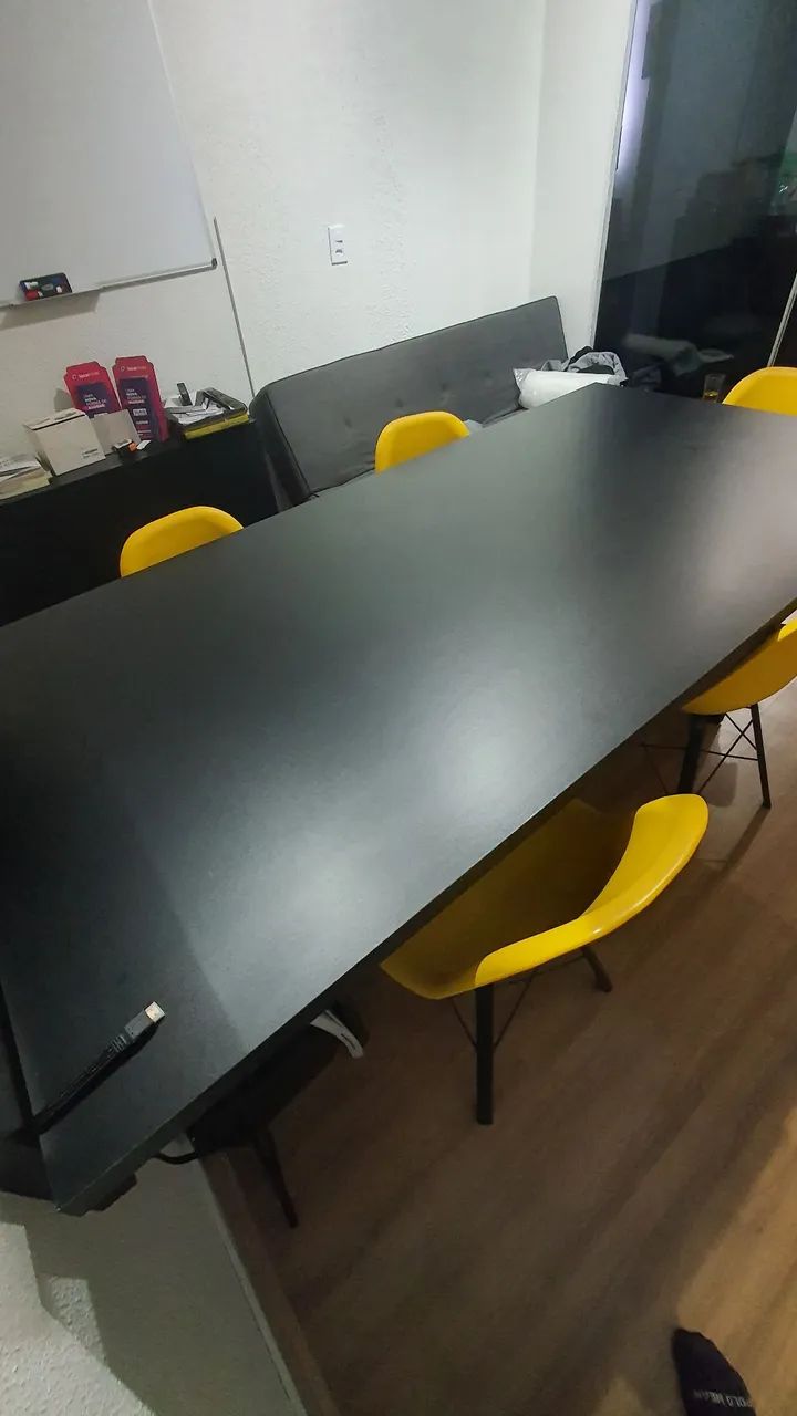 Mesa reuniao 6 lugares - Foto 3