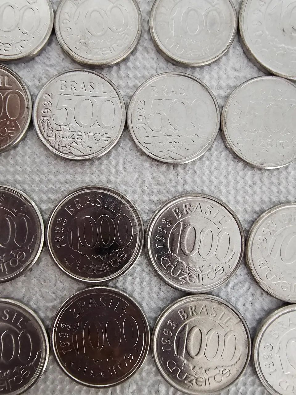 Moedas Cruzeiros Brasil
