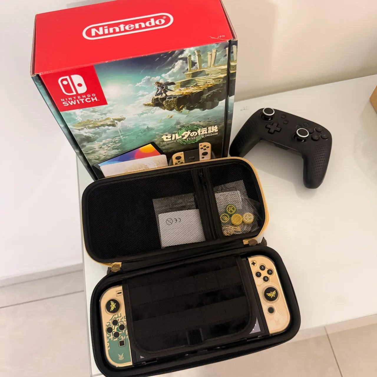 Nintendo Switch Oled Zelda desbloqueado  - Foto 3