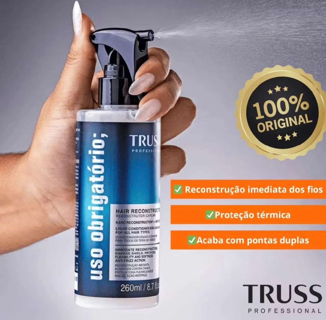 Uso Obrigatório da Truss 260ml ORIGINAL  - Foto 3