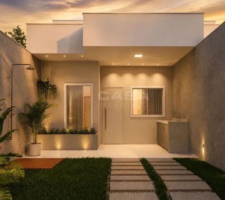 Casa linear com 2 quartos, 1 suíte, 1 vaga  moderna em Campinho da Serra | lançamento - Foto 3