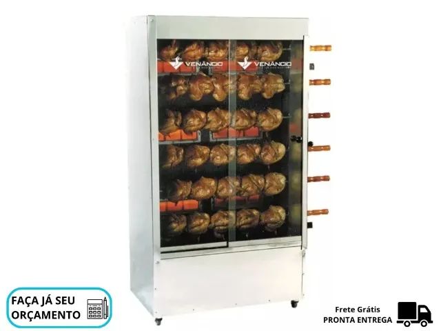 Assadeira de Frango 6 Espetos Venâncio Nova