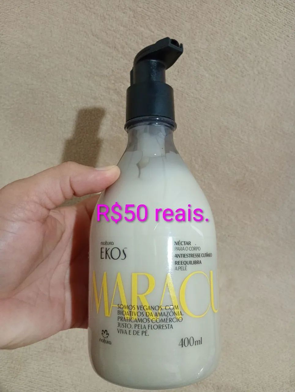 Hidratante natura ekos maracujá