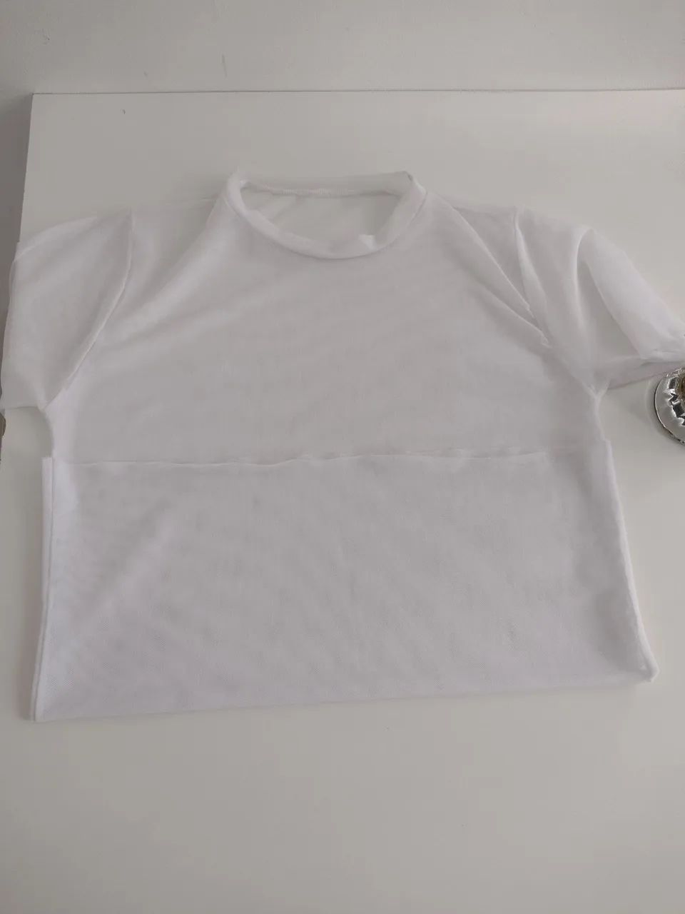 Linda pegada esporte tecido resistência top.