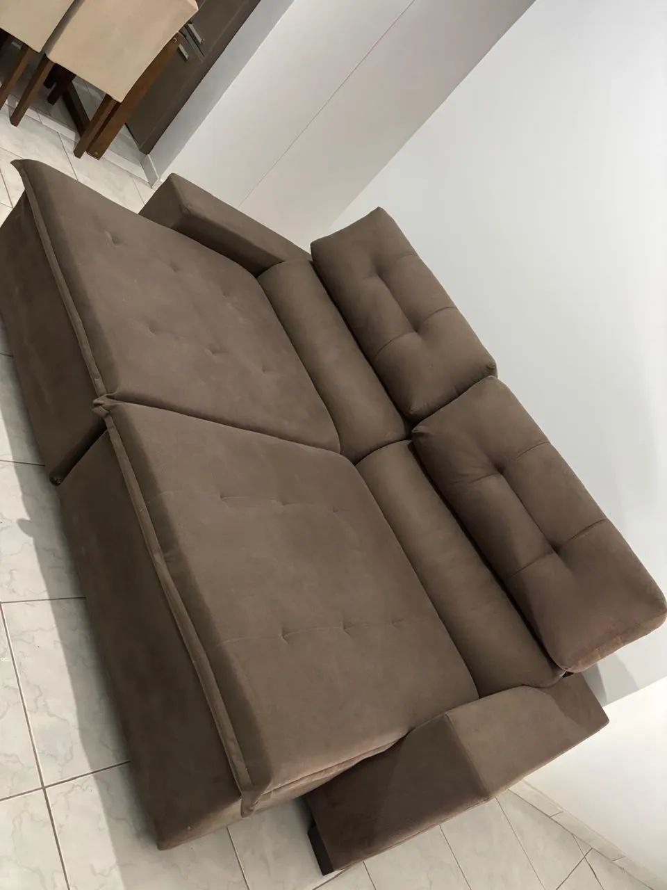 Sofá 2,40x165 (aberto) e 1,15 fechado 