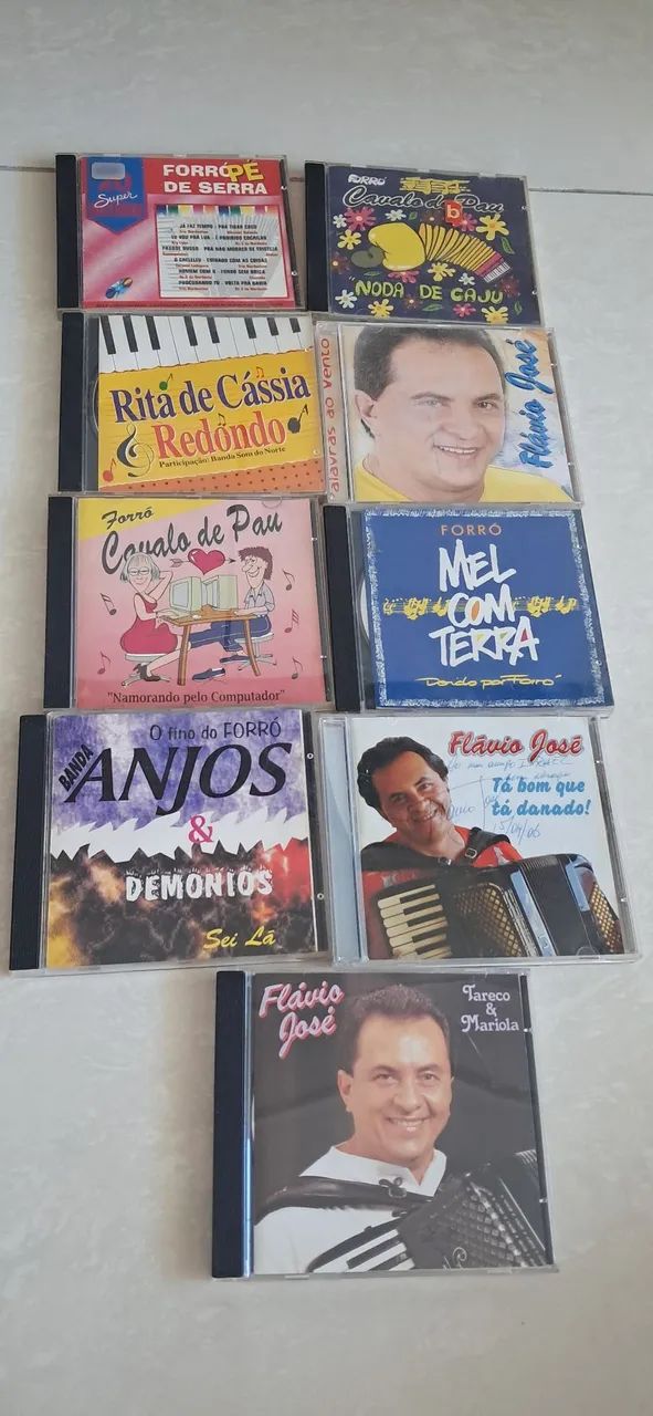 Cds antigos de forró 