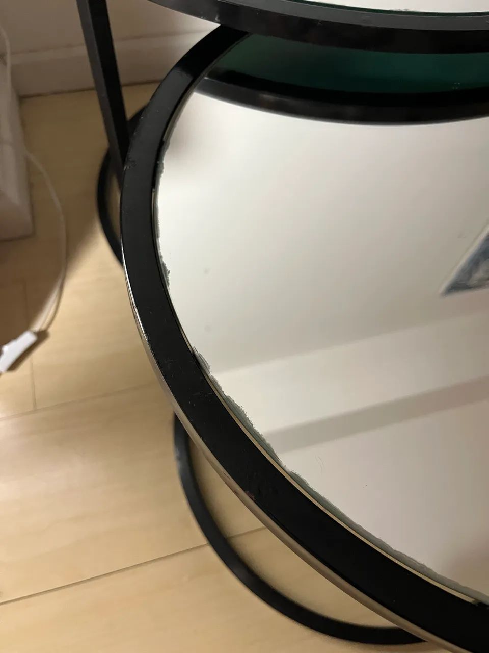 Set de mesas auxiliares con espejo65060623760513122