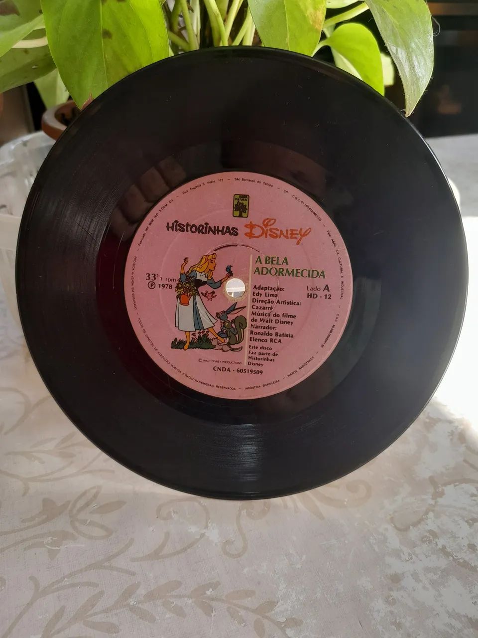 Vinil Disney 7polegadas ano 1978 - Foto 5