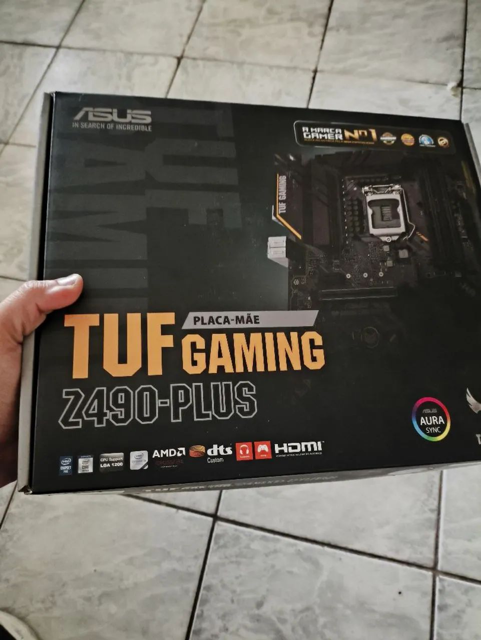 PLACA MAE ASUS Z490 PLUS TUF GAMING