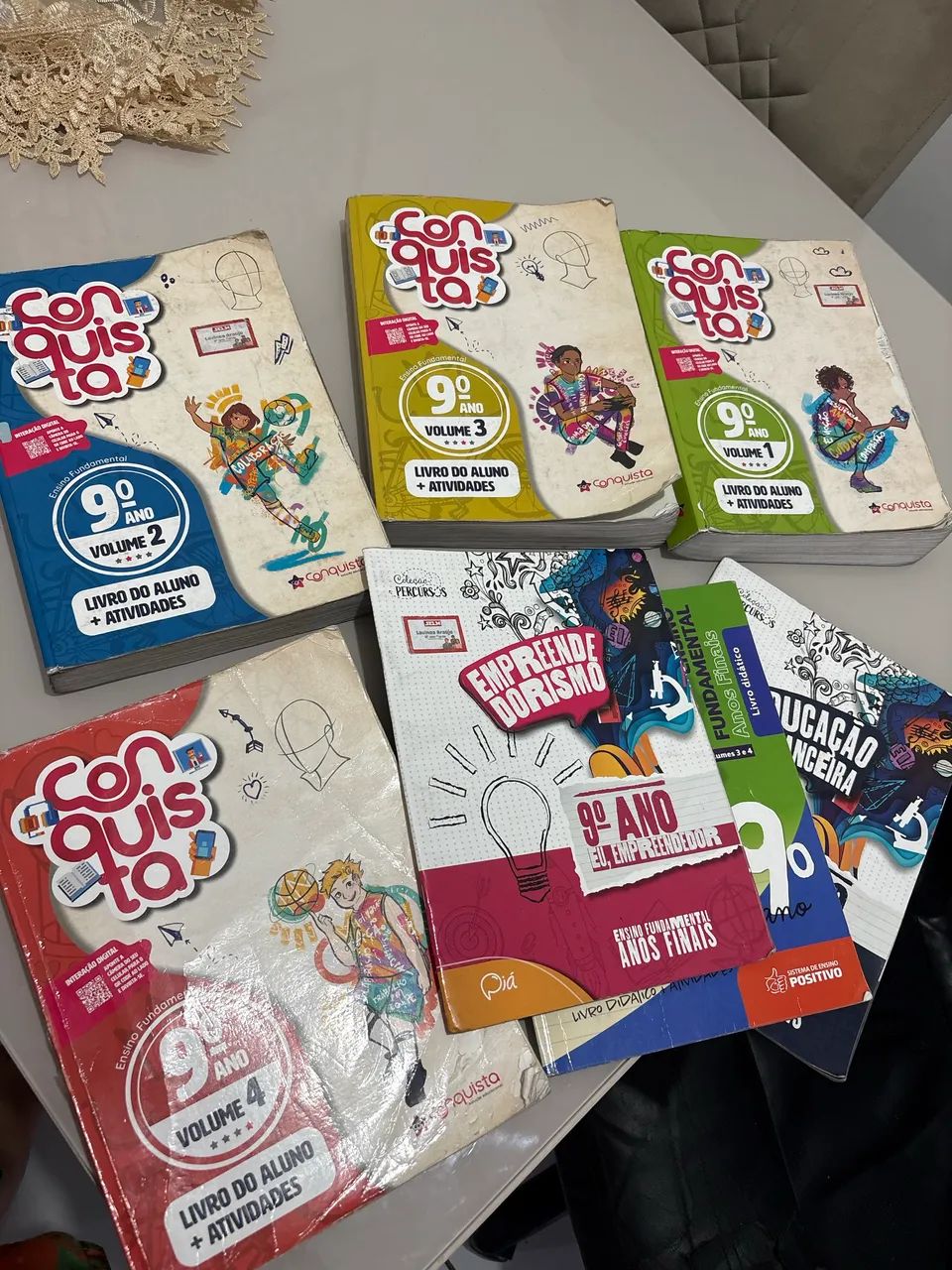 Livro conquista 9 ano 