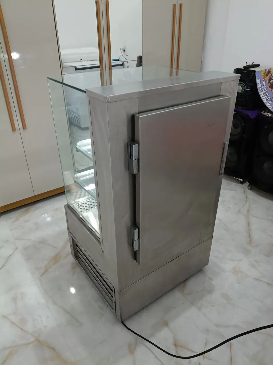 Vitrine de vidro para comércio gelada - Foto 4