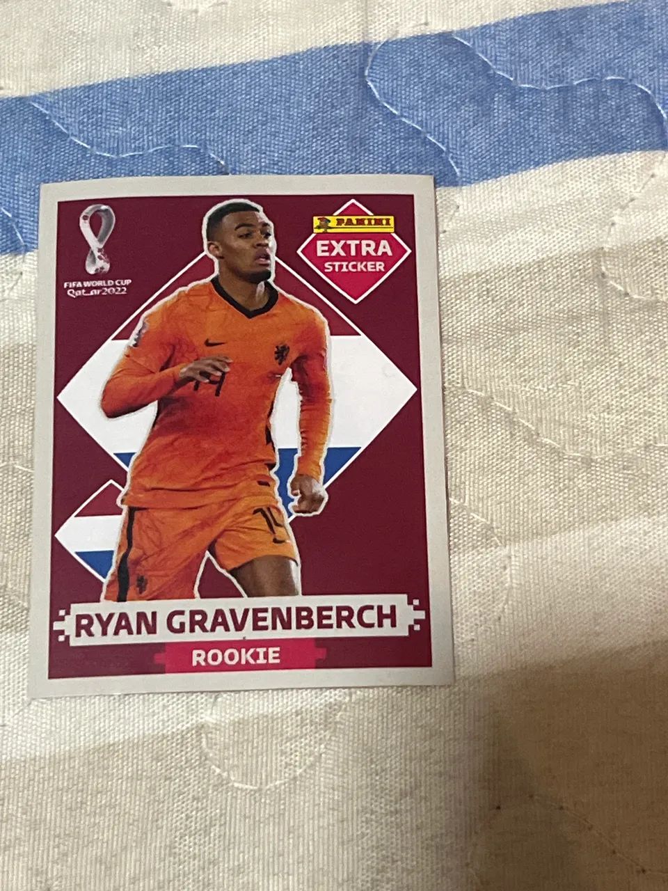 Figurinha legend rookie Ryan Gravenberch 2022