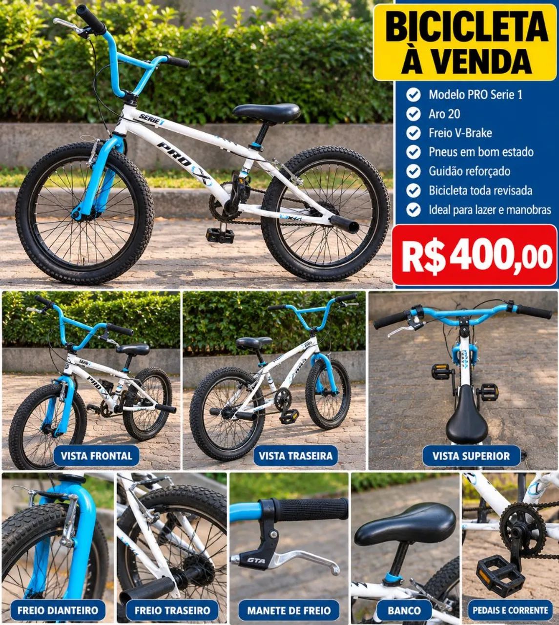 Bicicleta ARO 20