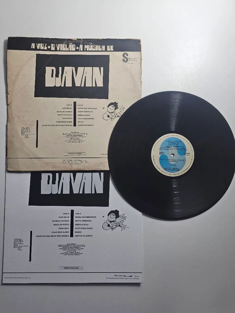 Vinil Djavan - A voz, o violão, a música de Djavan - Foto 2