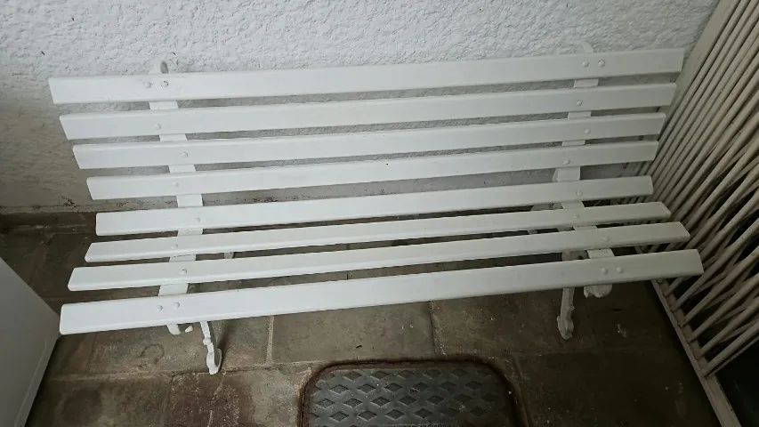 Banco de ferro jardim
