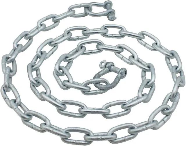 Corrente De Ancoragem Galvanizada Extreme Max Boattector 1,5m com manilhas - Foto 4