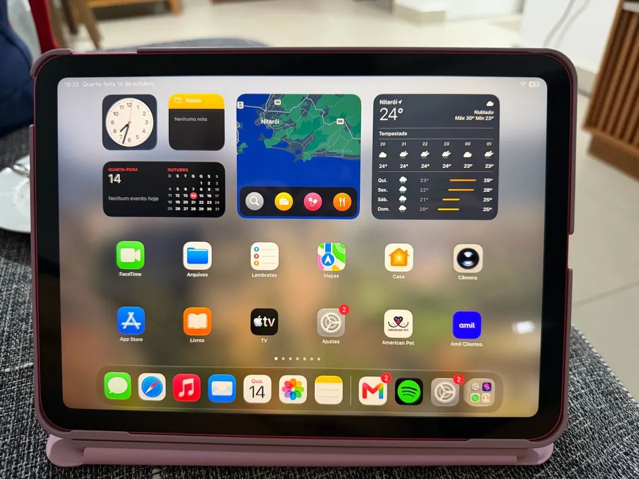 iPad rosa (A16) 128GB