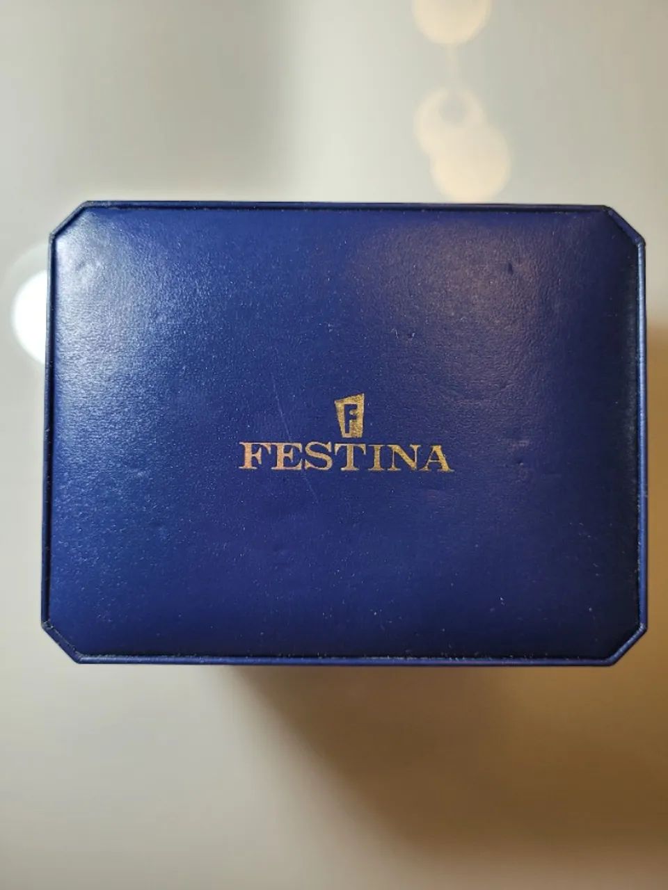 RELÓGIO FESTINA SPORT 9498 AZUL/DOURADO - Foto 2