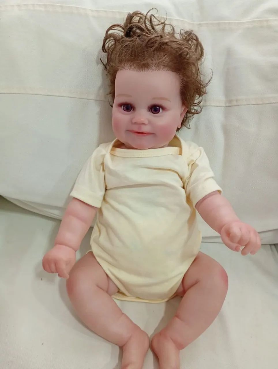 Boneca bebê Reborn realista - Foto 3