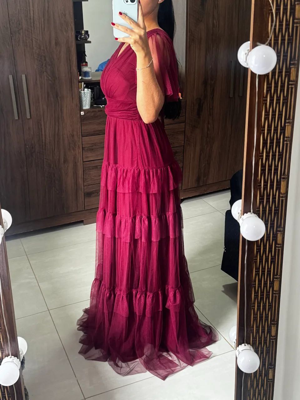 Vestido de Madrinha Marsala - Foto 3