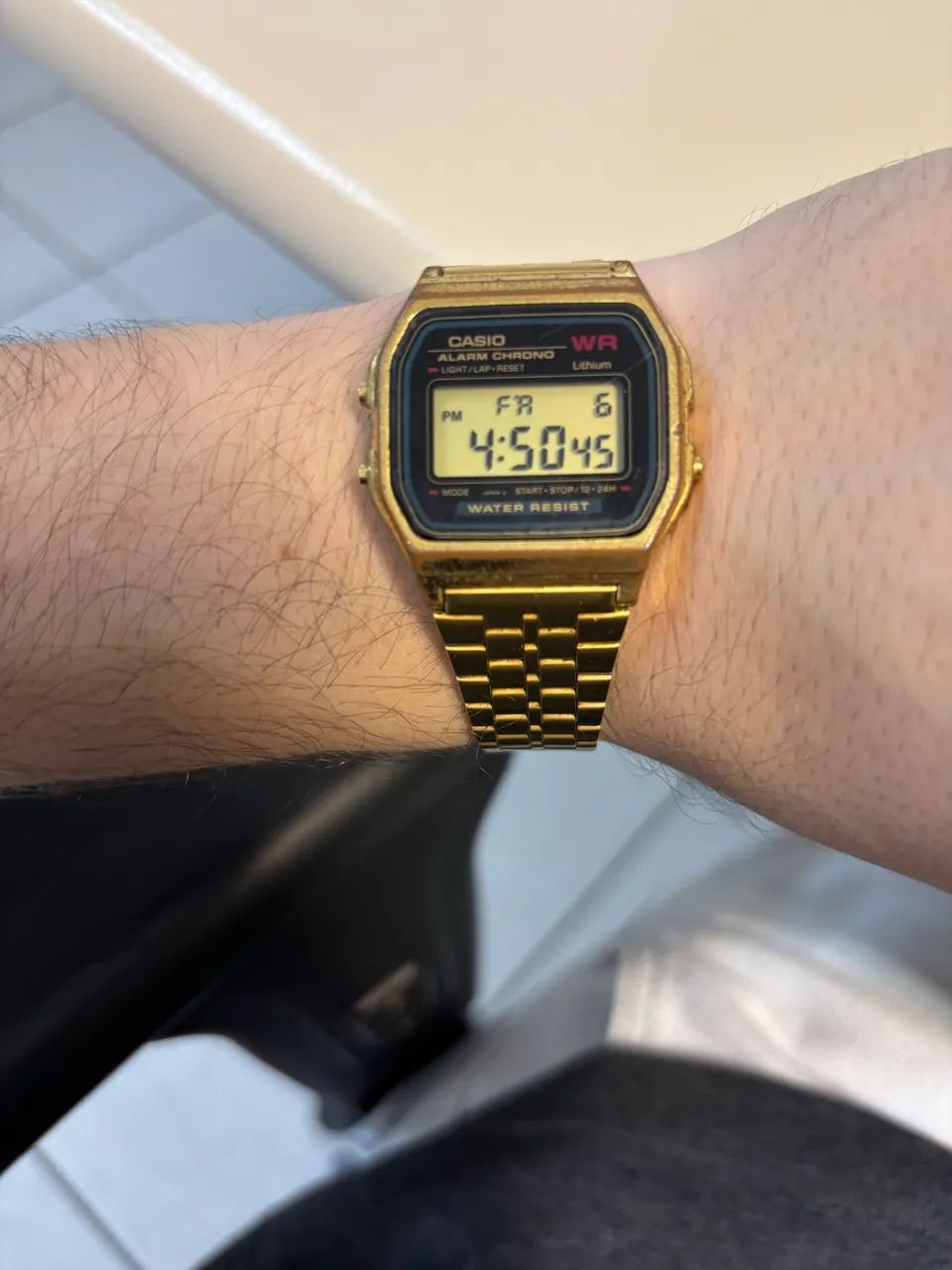 Relogio Casio Vintage Digital A159WGEA-1 - Original