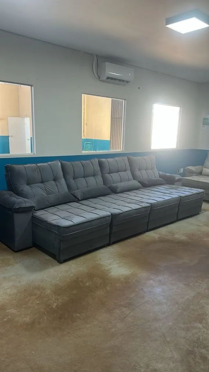 Promoção FABRICAÇÃO SOFÁ RETRÁTIL E RECLINÁVEL 3.75 LARGURA GIGANTE 