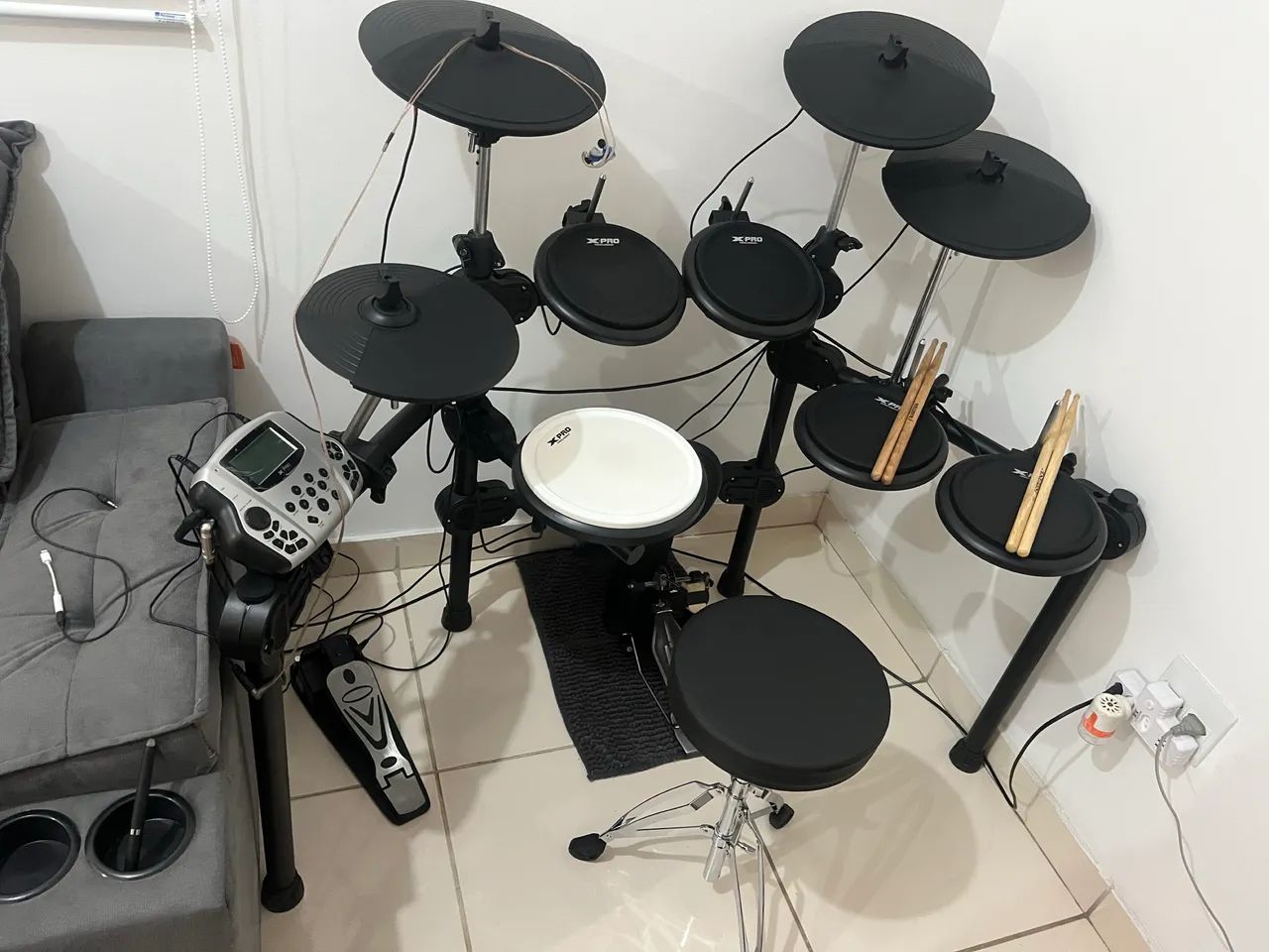 Bateria eletrônica  - Foto 3