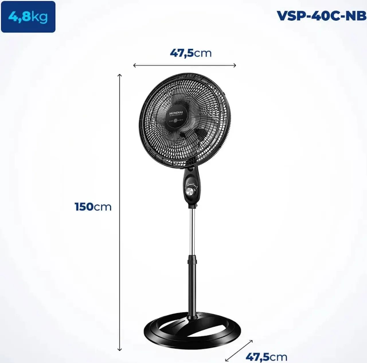 Ventilador Coluna Mondial - Foto 5