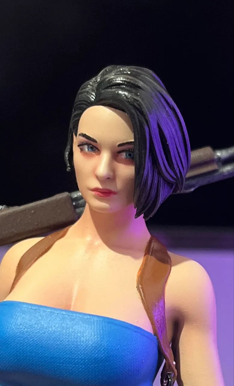 Resident Evil Jill Valentine escala 1/10(17cm +base) - Foto 4