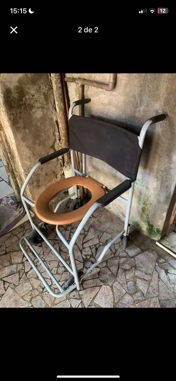 Cadeira de banho (obeso) - Foto 2
