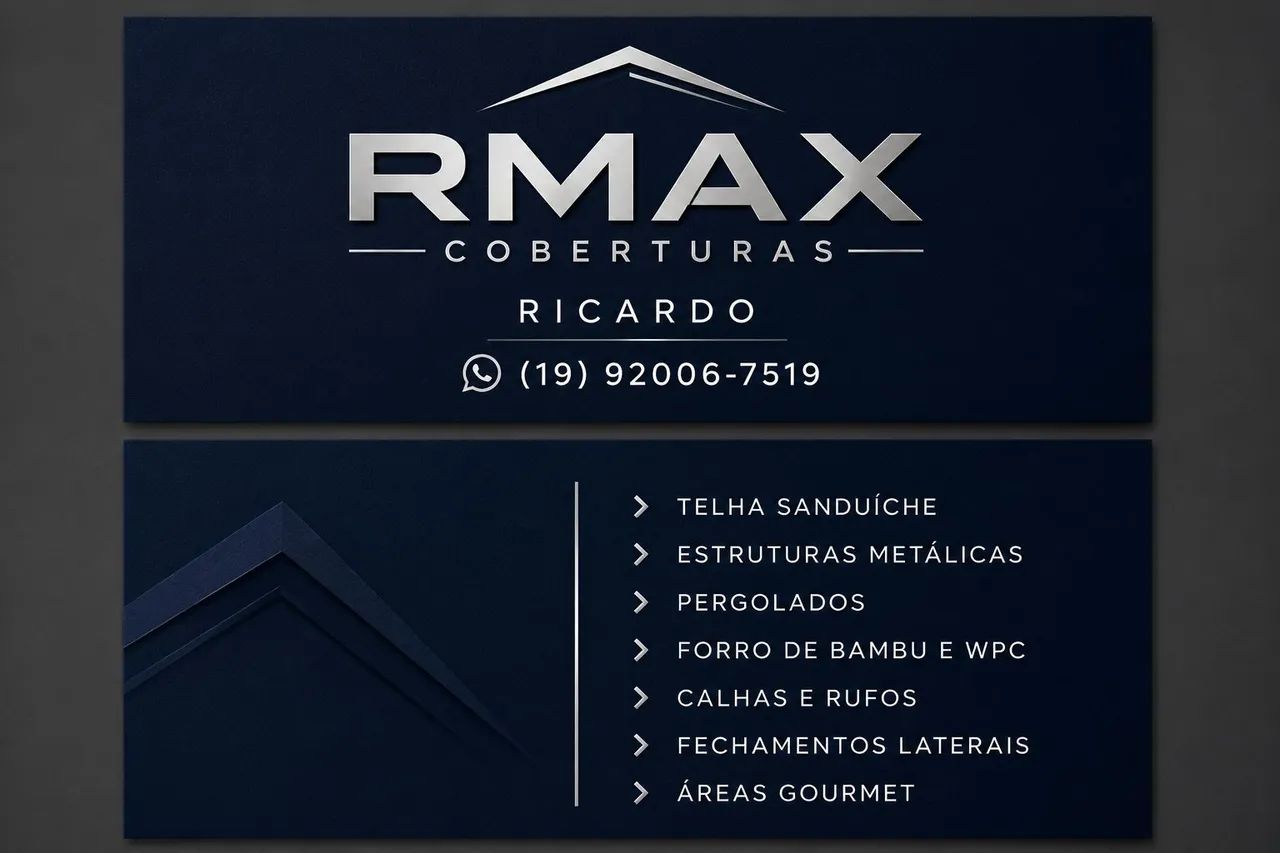 COBERTURAS METÁLICAS COM TELHA TIPO FORRO PRETA R$3990m²  - Foto 4