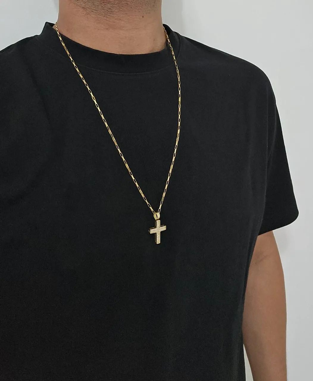 Cordão de ouro maciço 10g