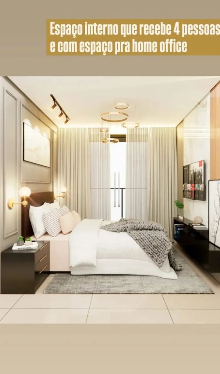 APARTAMENTO FLAT AMPLO E VENTILADO PERTINHO DO MAR DE INTERMARES - Foto 2