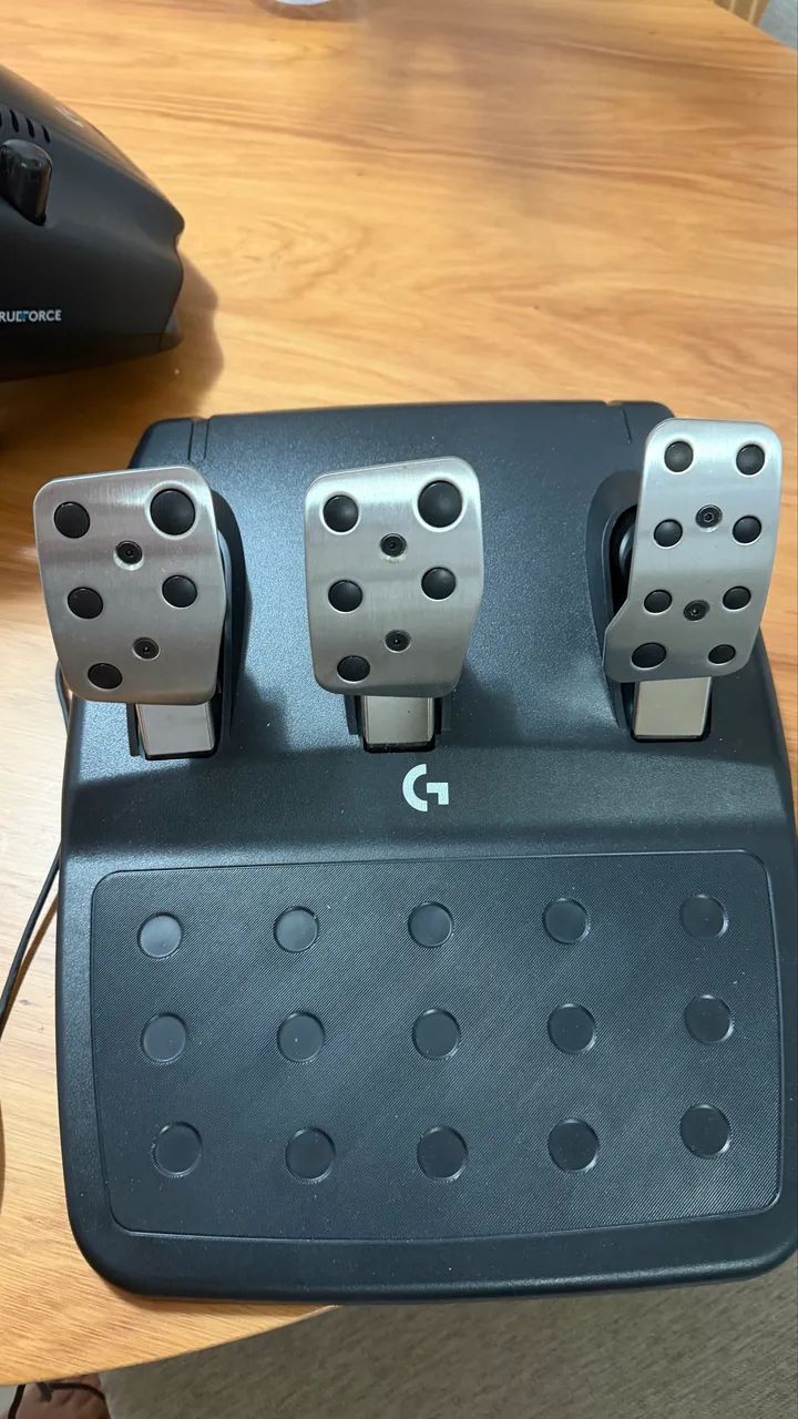 Volante Logitech G923 TrueForce - Completo e em ótimo estado - Foto 5