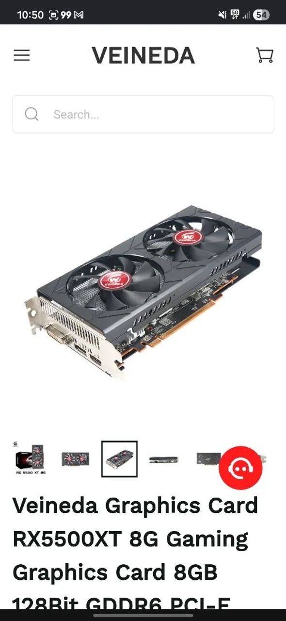 PLACA DE VIDEO RX 5500XT - Foto 2