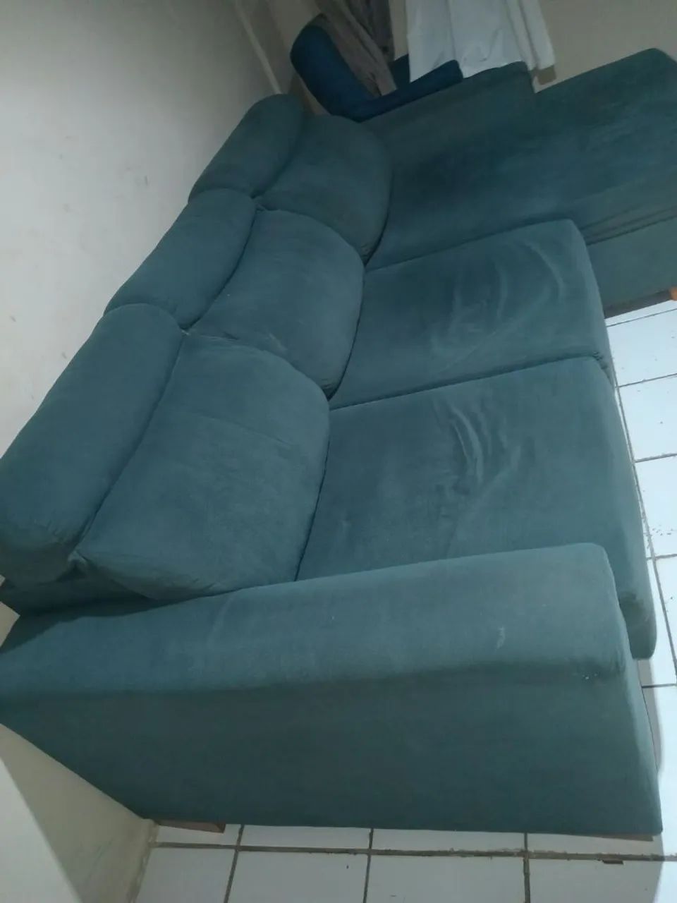 Sofá retrátil 3 lugares 
