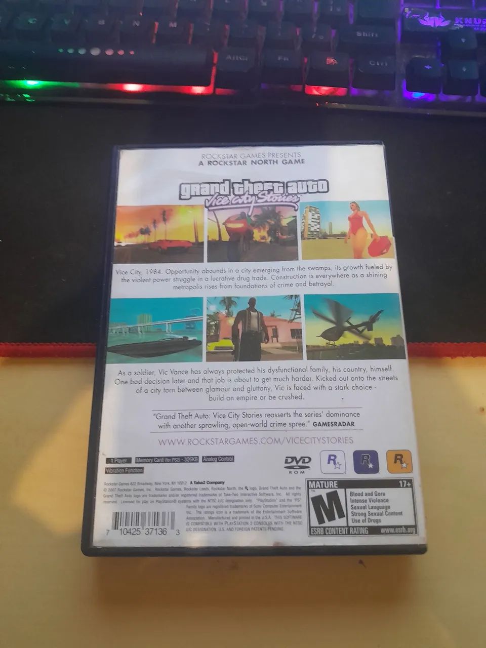 Jogo Playstation 2 gta vice city stories - Foto 2