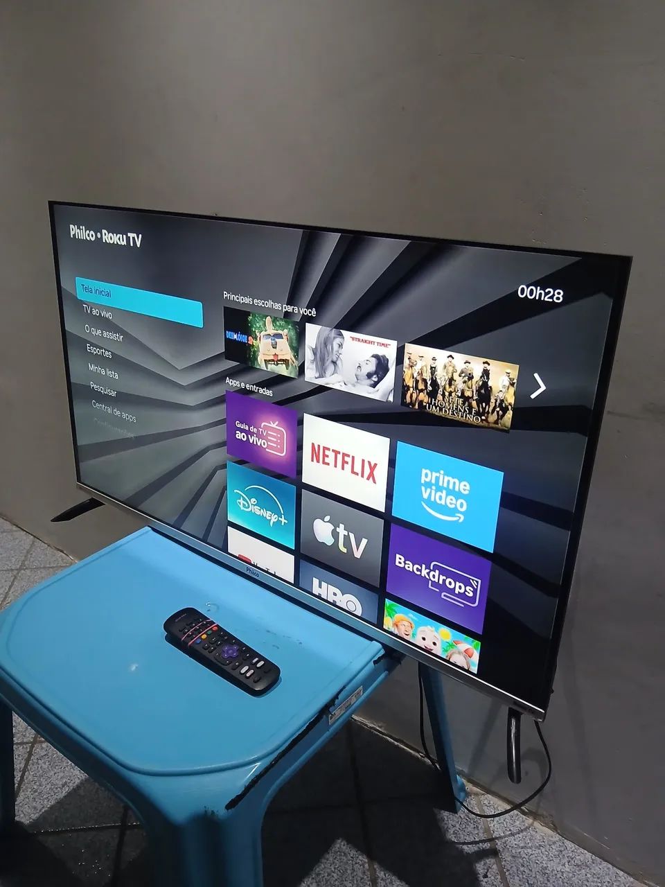 Tv 42 philco smart estado de nova (Dispenso curiosos) - Foto 4