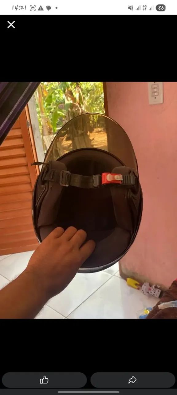 Vende-se um capacete aberto  - Foto 3