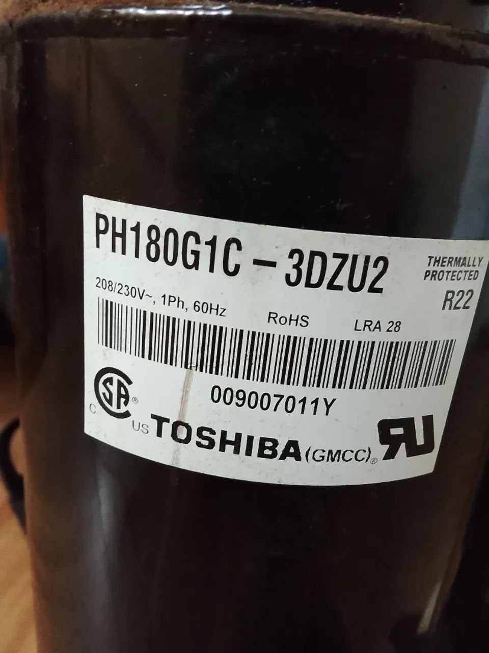 Compressor de 12000 BTUs R22 - Foto 3