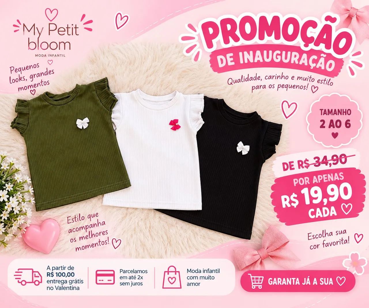 Roupas infantil venda