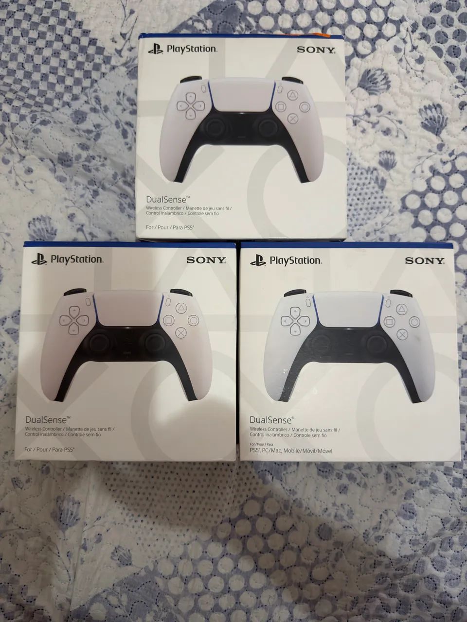 Controle Ps5 lacrado com nf 100% original 
