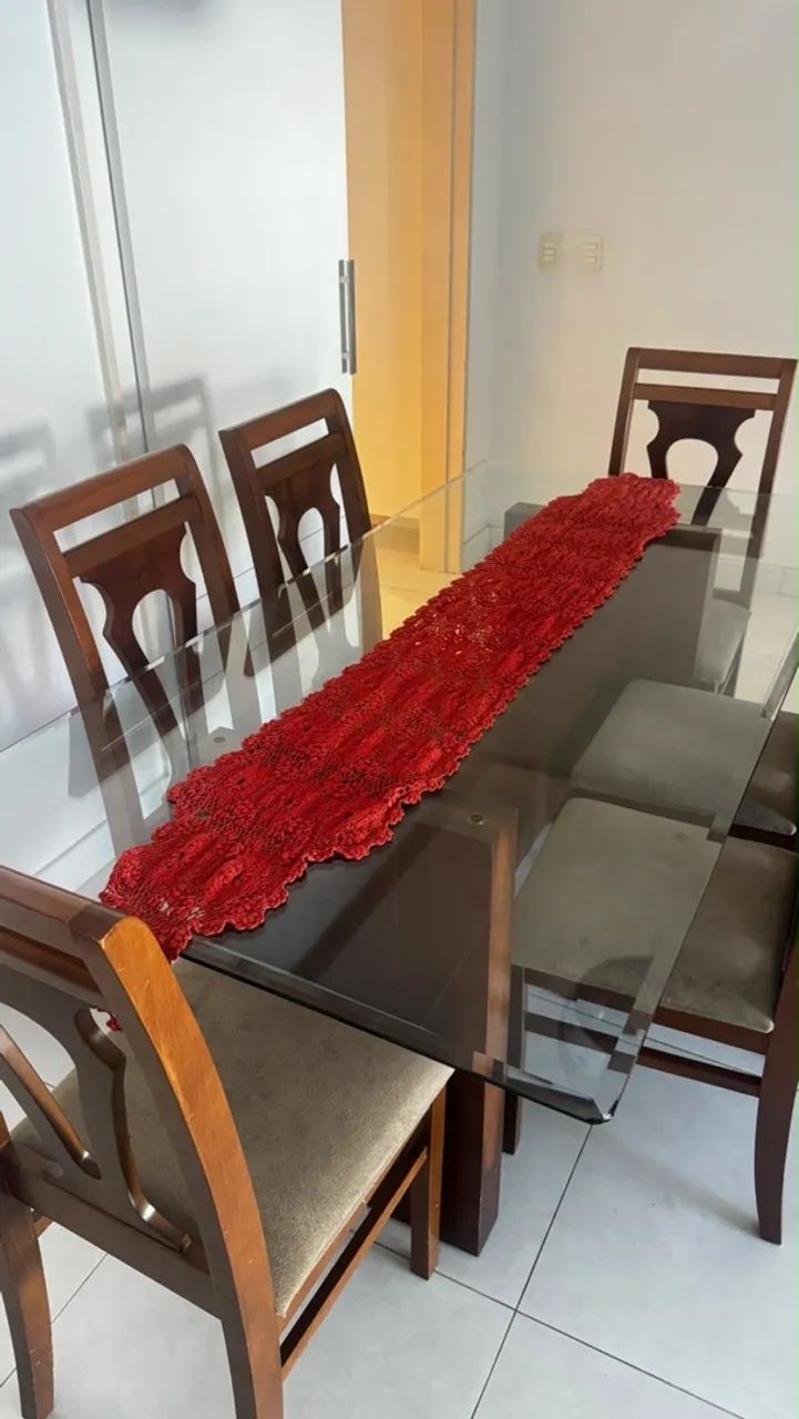 Mesa com 6 cadeiras  - Foto 2