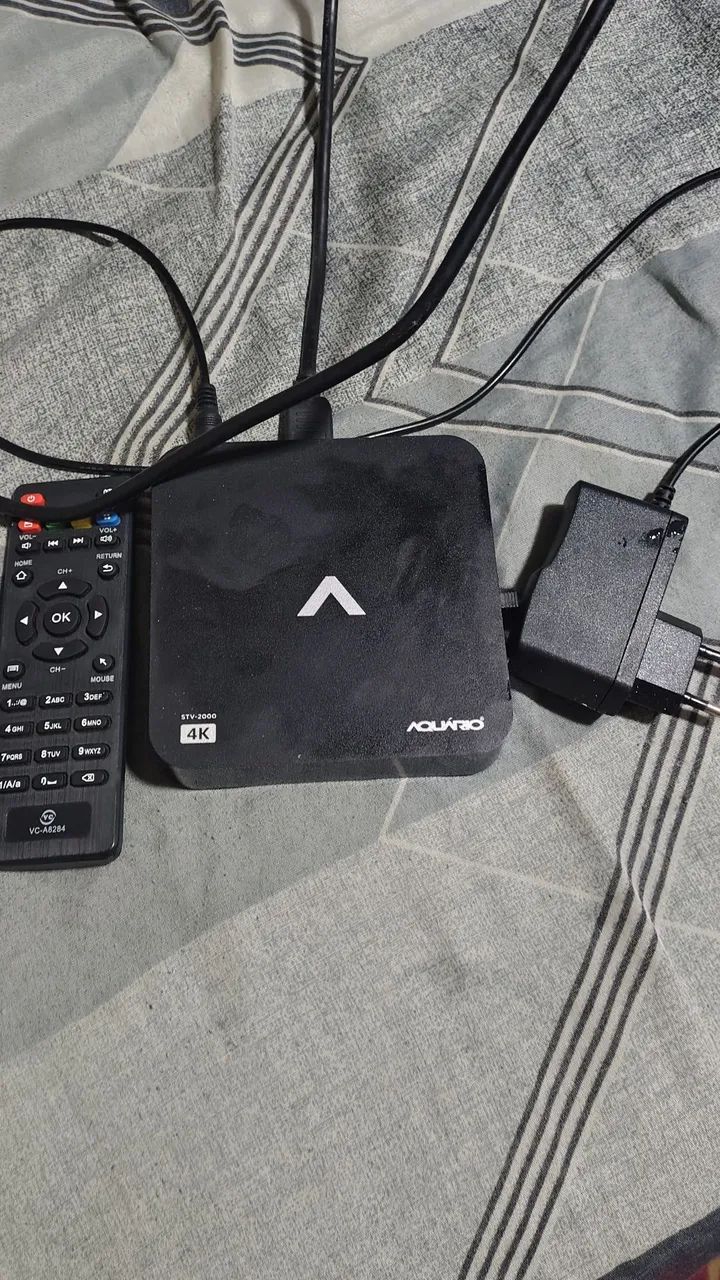 Tv box aquário stv 2000