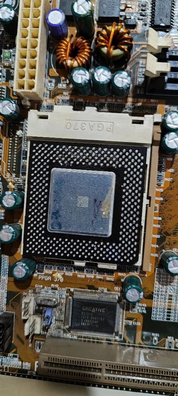 Placa mãe Asus + Celeron 500mhz - Foto 3