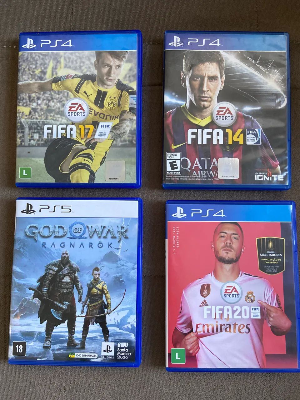 Combo de jogos PS5 e PS4