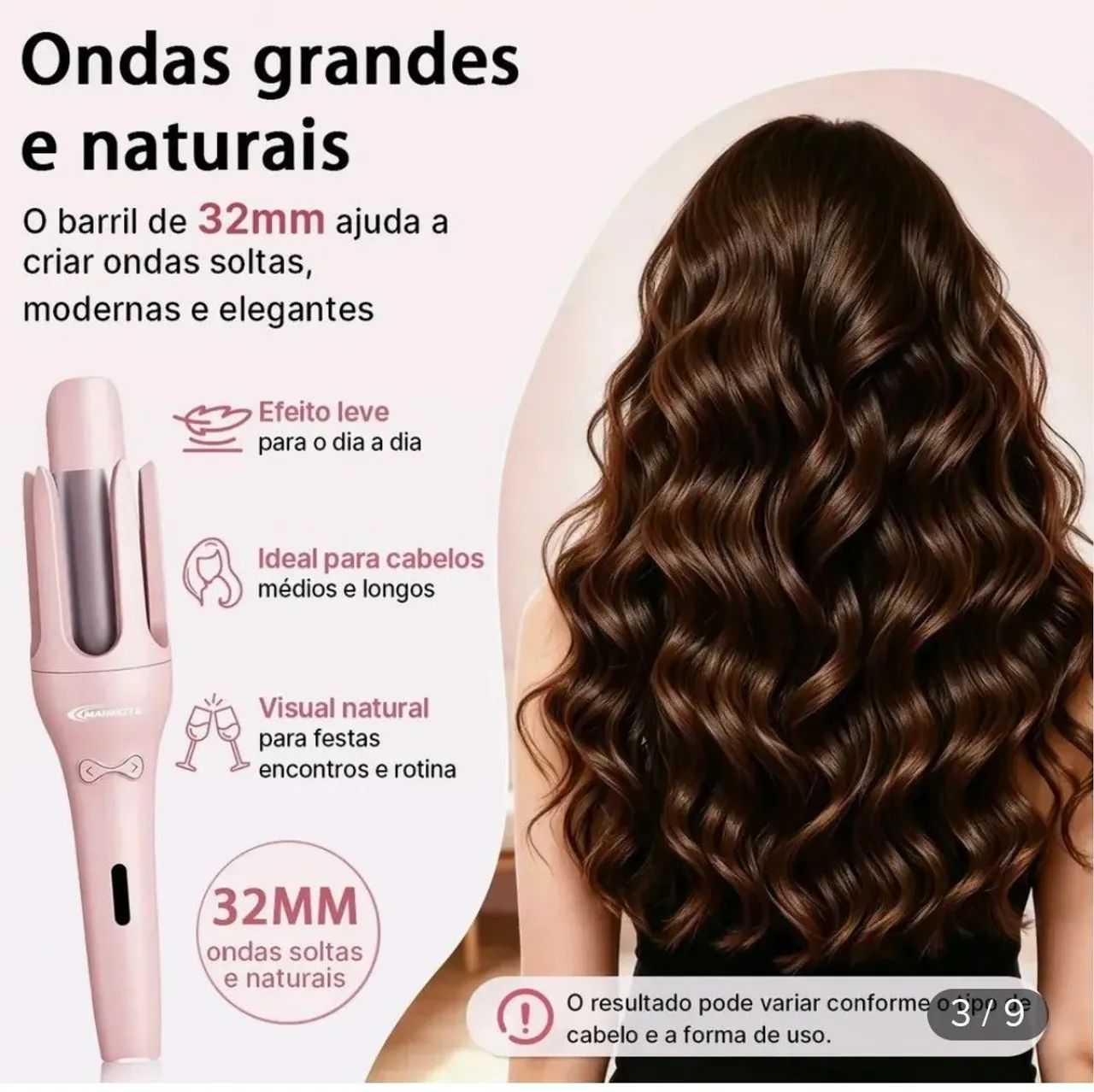 Modelador de cachos  - Foto 5