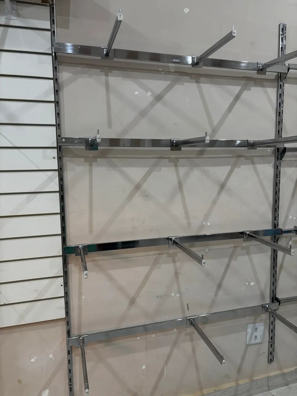 CONJUNTO DE ARARA CROMADA