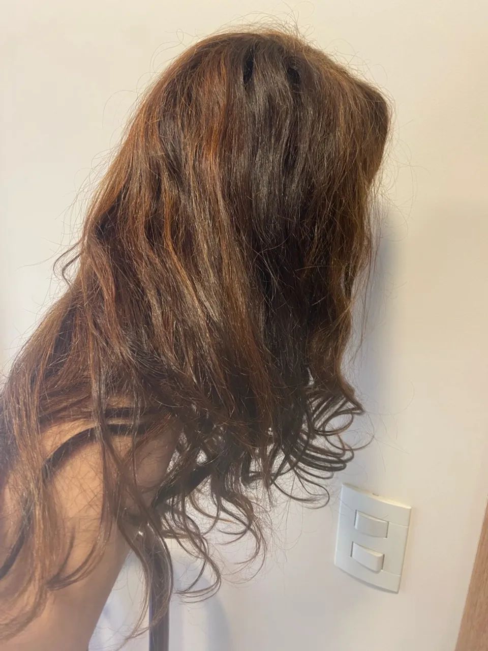 Peruca cabelo humano 